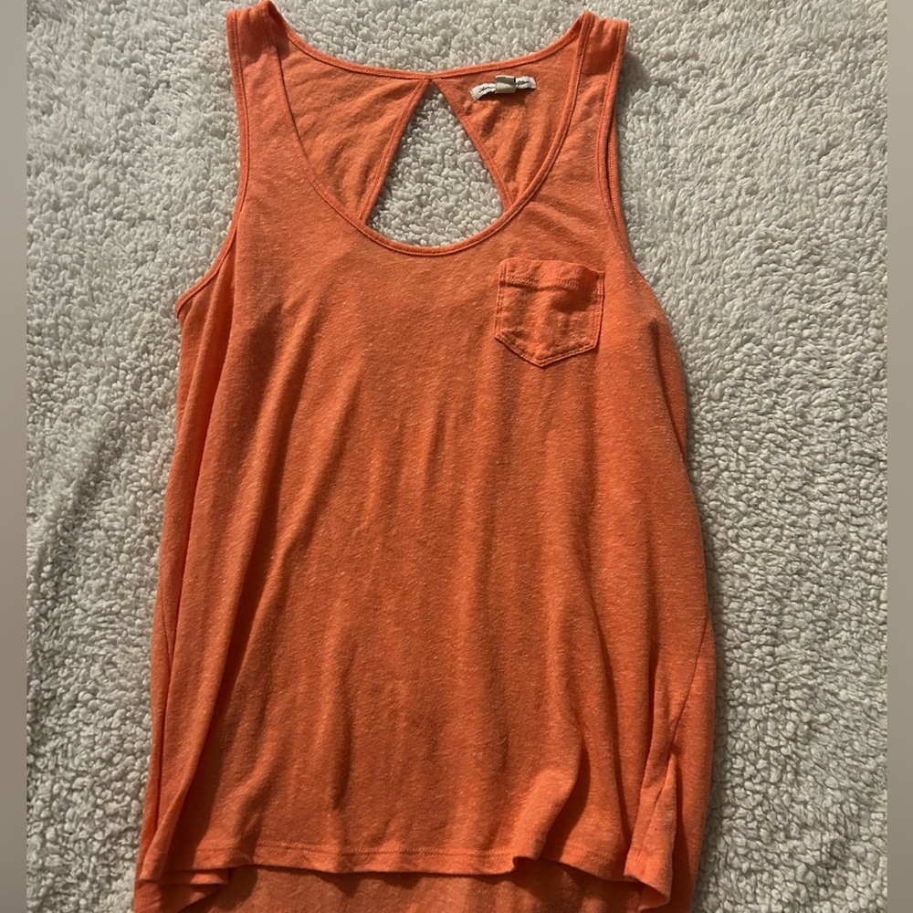 AE Orange Sleeveless Top